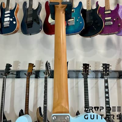 Schecter Custom Shop PT Wembley Studio Electric Guitar w/ Case-Sonic Blue Aged Nitro image 14