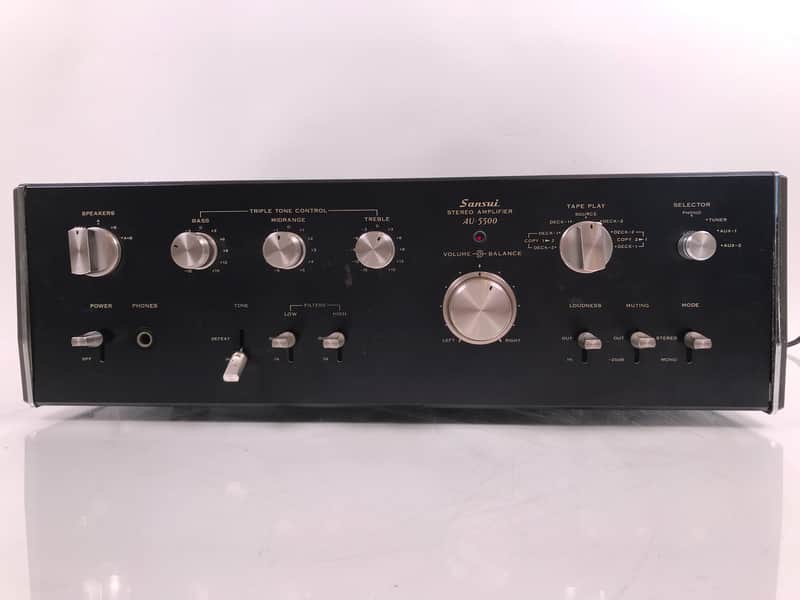 Vintage Sansui AU-5500 Stereo Amplifier image 1