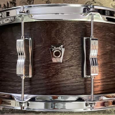 Ludwig 6.5x14” Classic Oak Smoke Snare Drum image 1