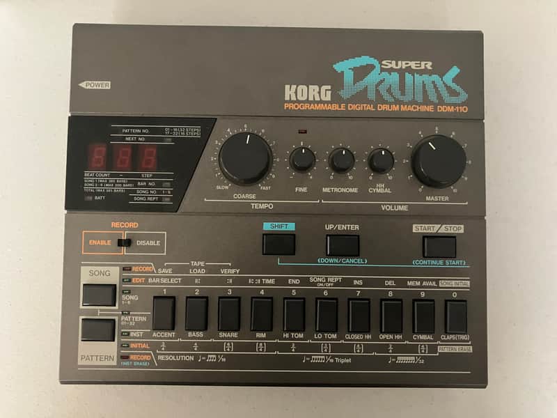 DDM-110 Super Drums Programmable Digital Drum Machine image 1