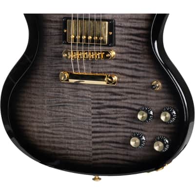 Gibson SG Supreme Electric Guitar - Translucent Ebony Burst image 8