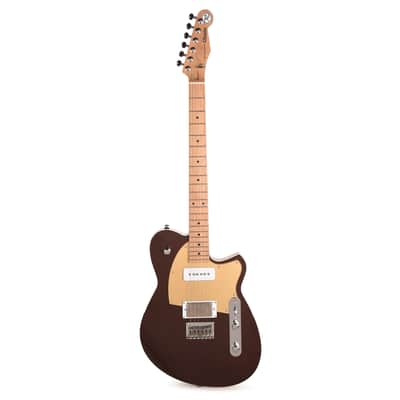 Reverend Charger H90 Electric Guitar Metallic Bordeaux image 4