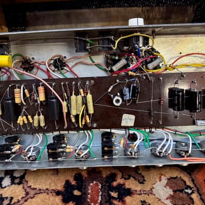 Vintage 1974 Laney Klipp 60w L60 PA British Valve Guitar Amplifier Head *1970s* image 23