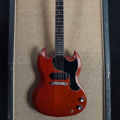 Gibson SG Junior 1965 100% Original Wide Nut RARE Non-Trem Version (327) image 2