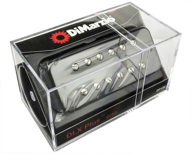 DiMarzio DP154BK DLX Plus Bridge Soapbar Mini Humbucker image 1