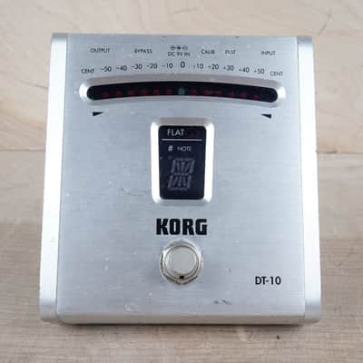 Korg DT-10 Chromatic Pedal Tuner Silver image 6