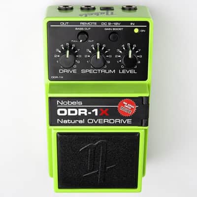 Nobels ODR-1X High Gian Natural Overdrive w Bass Cut and Gain Boost Guitar Effects Pedal 9-18 volt  withTrue Bypass and Buffered Bypass Switch -- Now In Stock 12-9-24 image 5