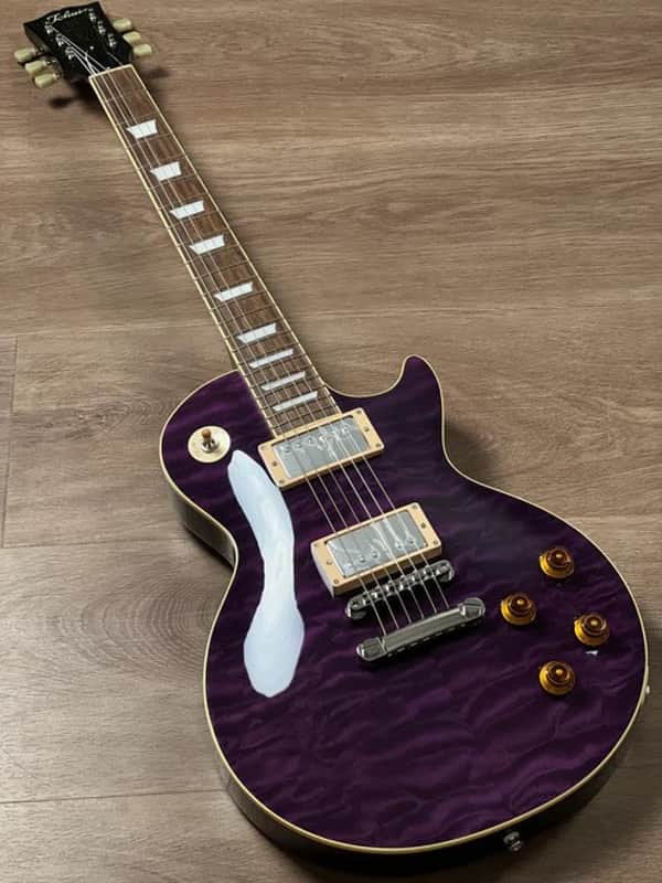 Tokai Love Rock /レスポールスタジオタイプ/訳あり動作/パープル Tokai Love Rock Japan LS-101Q SPL in Seethru Purple 2450169 | Reverb