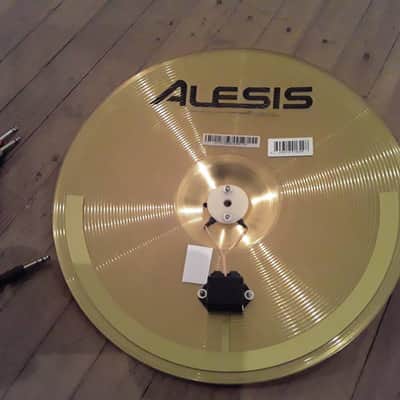 ALESIS SURGE 16" Metal Electronic Ride Cymbal & Cable - Very Clean & Works Great ! image 6
