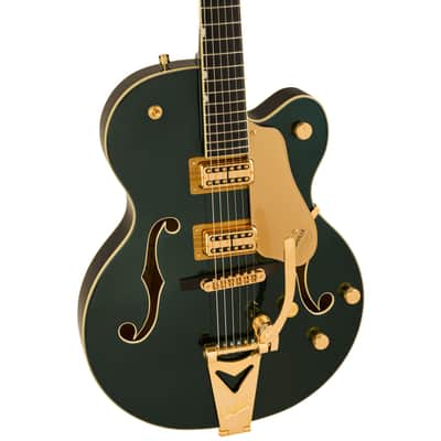 Gretsch Synchromatic Nashville Hollow-Body Bigsby Cadillac Green - Semi Acoustic Guitar image 2