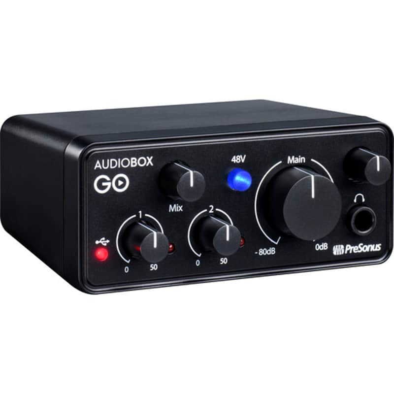 Presonus  AudioBox GO Ultracompact 2x2 USB Type-C Audio Interface image 1