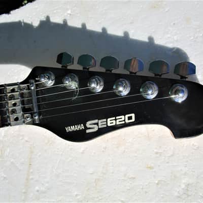 Yamaha SE 620 Guitar, 1990's, Metallic Black, Push-Pull Coil Tap, Fresh Setup image 2