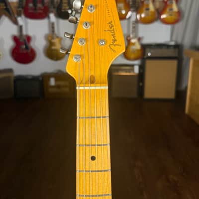 Fender 50th Anniversary 1954 Stratocaster Masterbuilt Chris Fleming 2005 - Sunburst image 4