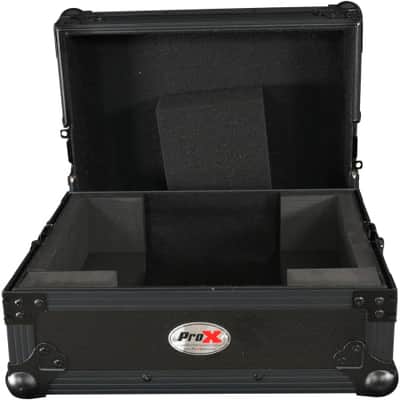 ProX XS-RP7BL | Case for Reloop RP-7 | All Black with Custom Foam image 5