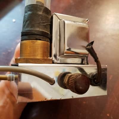 Calrad PRE-105 Tube Preamp Optical Movie Soundtrack?  Projector?  6SC7 1960s - Bright Chrome image 3