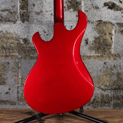 1981 Gibson Victory X MV-10 with Stopbar Tailpiece Candy Apple Red w/ Mods & Hard Case image 5