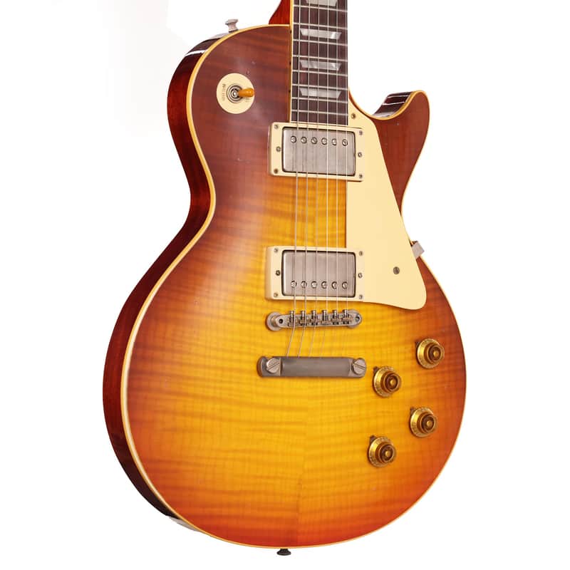 Gibson Custom Shop 1959 Les Paul Standard Reissue Light Aged Royal Teaburst image 1
