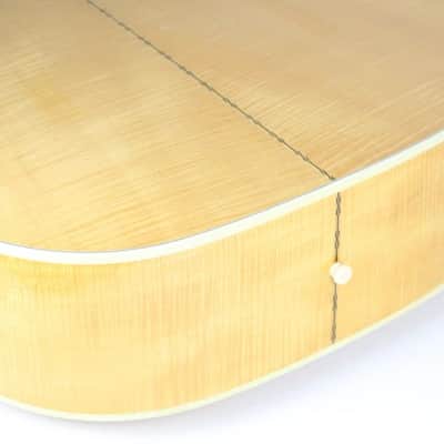 1977 Vintage Guild D-44M BLD Blonde Flamed Maple Bluegrass Jubillee ~Ebony Fretboard~ 1970s USA image 16