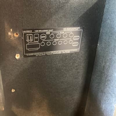 Mesa Boogie 1x12 empty combo amp cabinet 1990 - Blonde tolex image 5