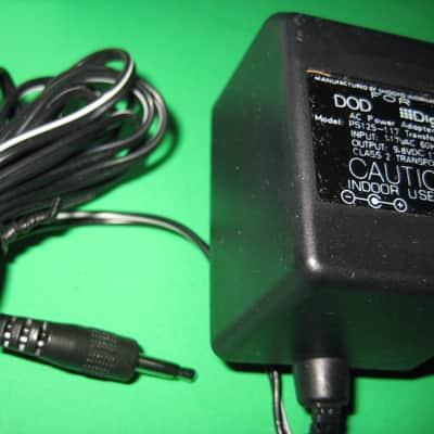 DOD/Digitech Power Supply AC Adaptor 9.8V 125mA DC Model PS-125 image 4