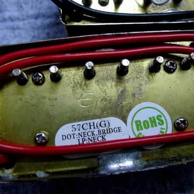 Epiphone  Alnico Classic Magnet Pickups with Wiring Harness For Epiphone Les Paul SG DOT image 3