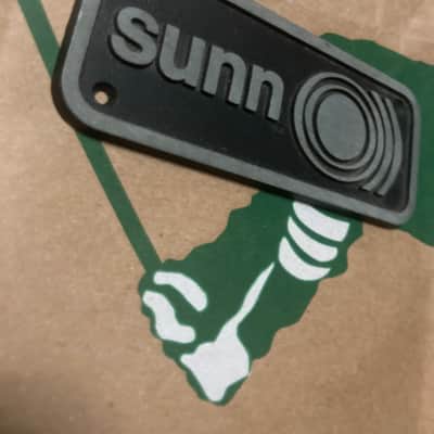 Sunn Vintage Metal Amp Badge 2 Screw image 3