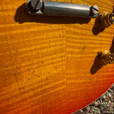 Gibson Custom Shop Made 2 Measure Murphy Lab '59 Les Paul Standard Murphy Painted Ultra Heavy Aged 2020s - Sunburst image 20