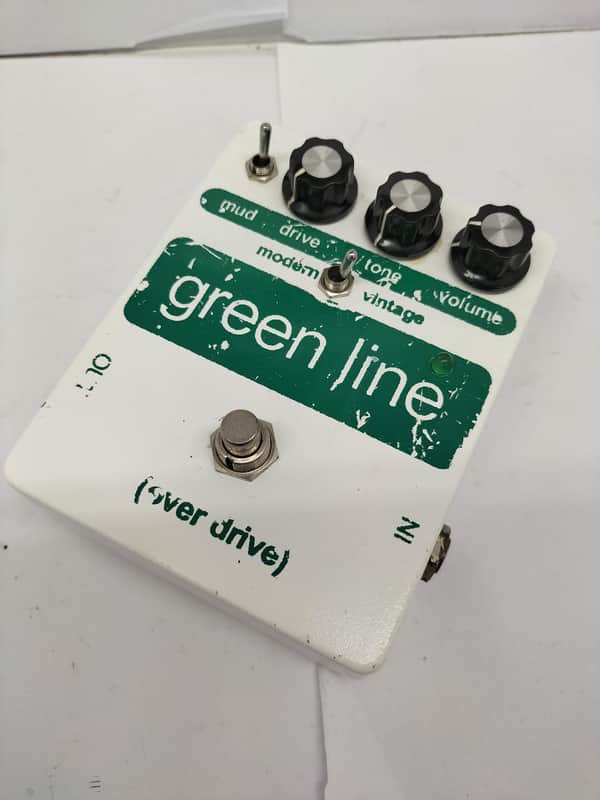SPF Over Drive Green Line Guitar Effects Pedal | Reverb