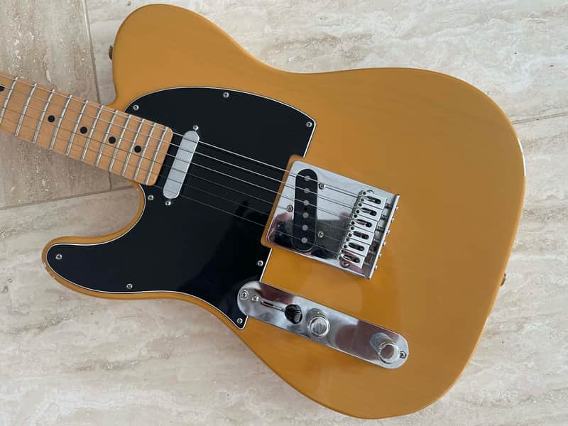 Fender Player Telecaster Butterscotch Blonde 2022 Left Handed Electric Guitar image 1