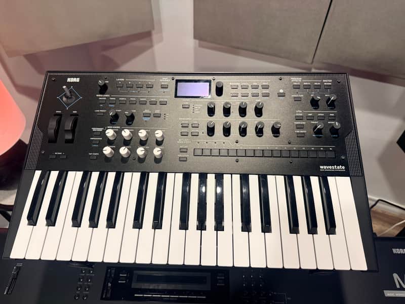 Korg Wavestate 37-Key Wave Sequencing Synthesizer - Black image 1