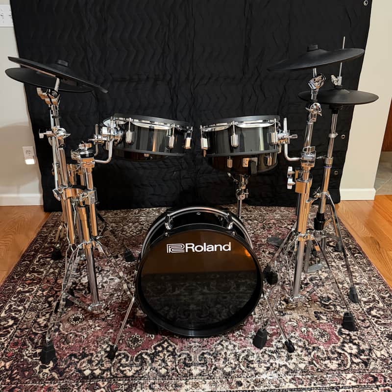 Roland VAD306 Acoustic Design Series Electronic V-Drum Kit 2020 - Present - Black image 1