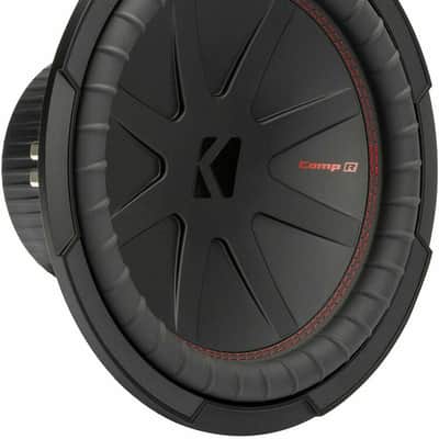 Kicker 48CWR122 COMPR 12-Inch Car Audio Dual Voice Coil Subwoofer 2-OHM 500 Watt image 1