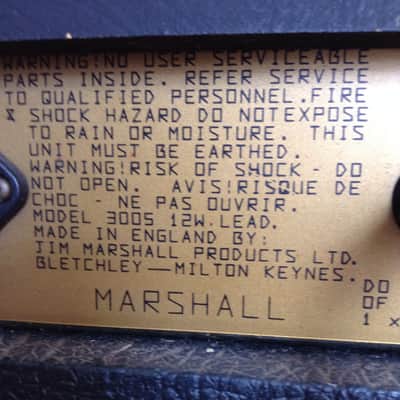 Marshall Mini Stack '86 UK-Made, One Owner MINT image 7