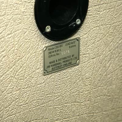 Marshall Silver Jubilee - Full Stack - Vintage - 1987-88 - 2555 Head - JCM25/50 Badge - 2551 AV Cab - 2551 BV Cab image 10