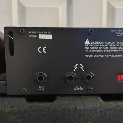 Rocktron Velocity 250 Mono/Stereo Power Amp image 6