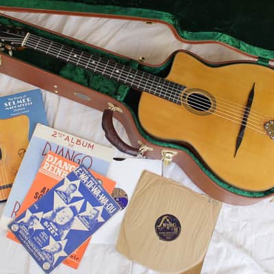 Original 1942 Selmer Maccaferri Django petit bouch Gypsy Jazz Guitar 1942 natural image 2