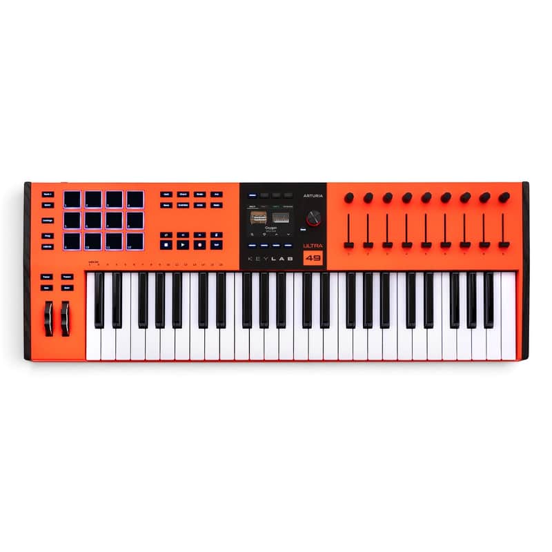 Arturia KeyLab 49 mk3 Ultra 49-Key MIDI Controller Keyboard, Ultra Orange image 1
