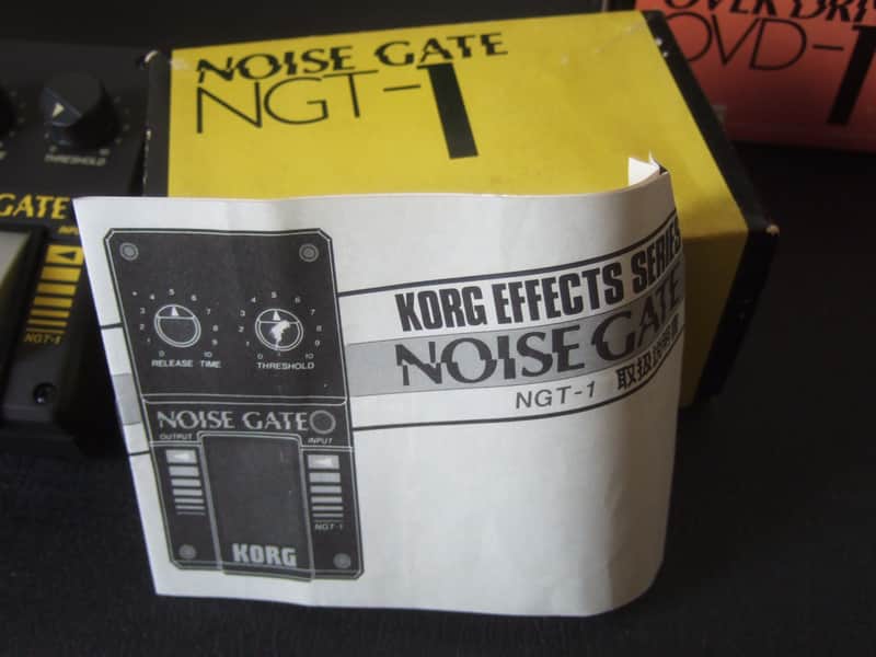 Korg NGT-1 Noise Gate w/ Original Box & Manual | Reverb Sweden