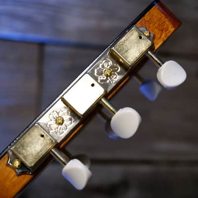 Gitane D-500 Gran Bouche Professional Gypsy Jazz Manouche Guitar - High Gloss Natural w/ Aging Top Toner w/ Deluxe Gig Bag image 17