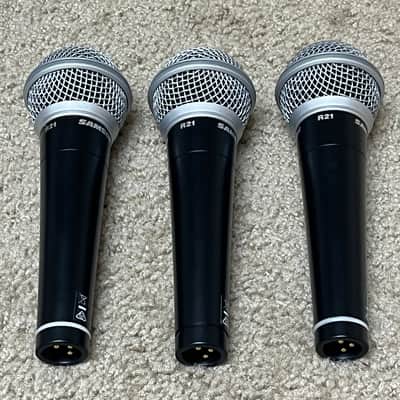 Samson R21 Dynamic Mic 3-Pack w/ Case image 5
