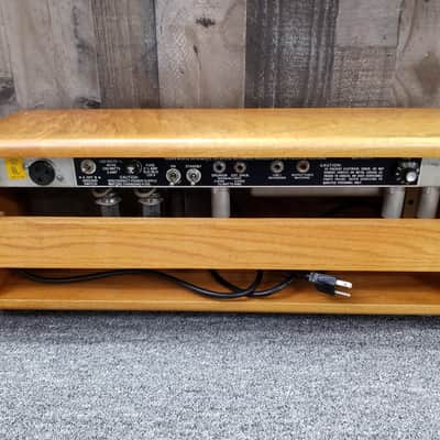 1970s Fender Bassman 70 Amp Head - Amazing Custom Wood Cabinet image 3