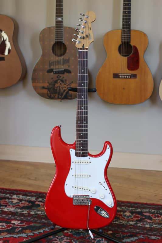 1980s Squier by Fender Stratocaster Made in Korea | Reverb