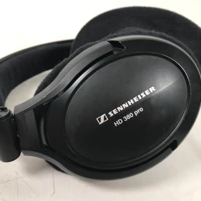 Sennheiser HD380 Pro Over Ear Headphones (Black) image 5