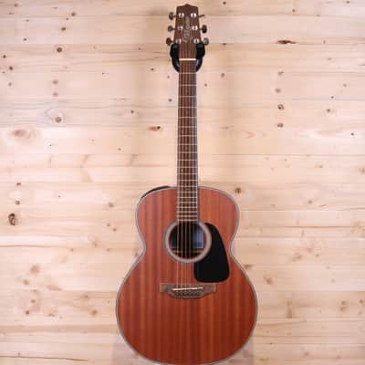 Takamine GX11ME-NS NEX 3/4 Layered Mahogany Auditorium Acoustic-Electric Guitar - Natural image 2