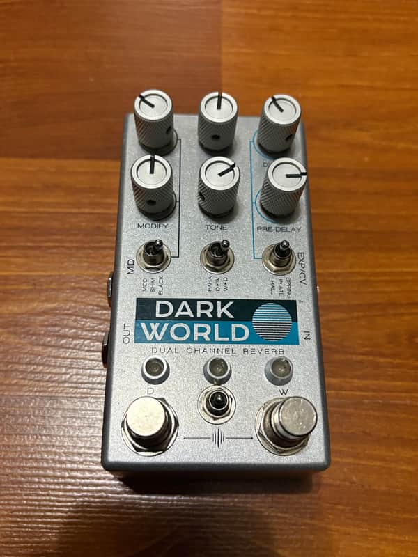 ギター DARK WORLD Chase Bliss News: Chase Bliss Audio Dark World Dual Channel Reverb Pedal!