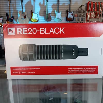 Electro-Voice RE20 Cardioid Dynamic Microphone - Black image 4