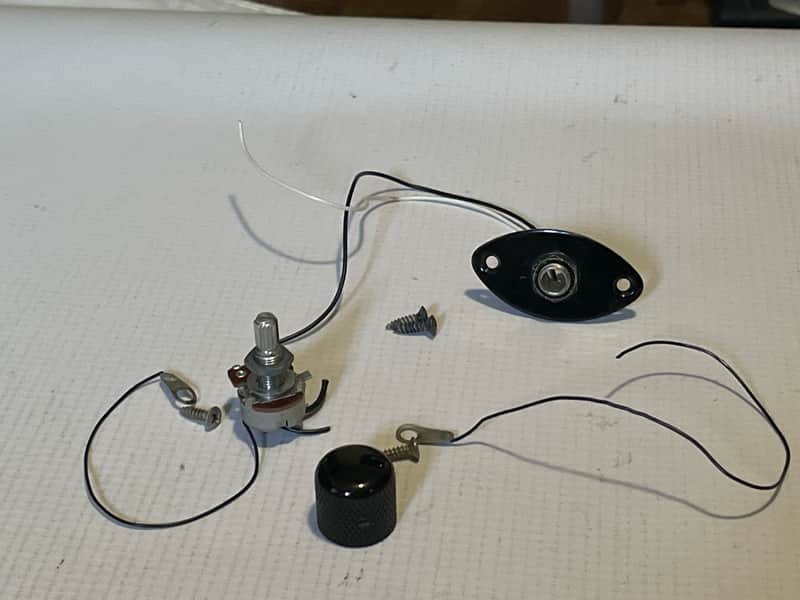 1980's Japan Charvel Jackson Import Model 1 Series Factory Wiring Harness Electronics w/ Knob image 1