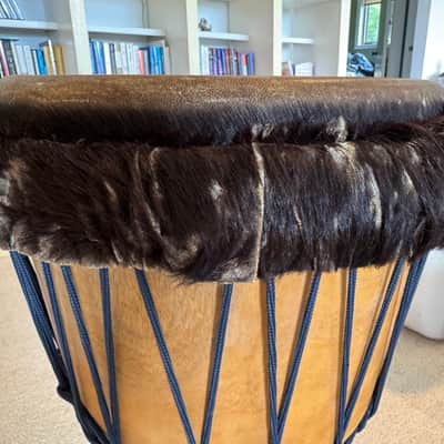 African Djembe Drum - 25” - Handcrafted image 4