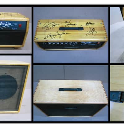 USED by Don Wilson himself. Signed by all members of TheVentures.Signature Amp image 4