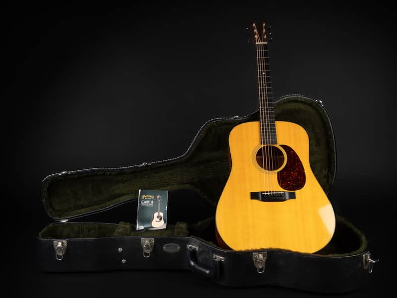 2017 Martin D-18 Reimagined - Natural | USA All Solid Dreadnought Acoustic Guitar 44.5mm Bone Nut | OHSC image 1